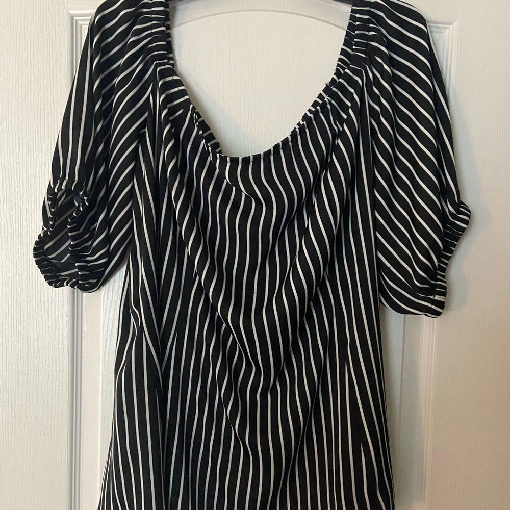 City Chic off the shoulder shirt